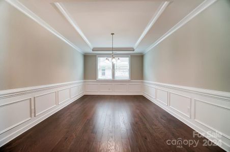 Dining Room with Mill Work-Picture Similar to Subject Property