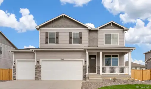 New construction Single-Family house 43065 Kawana Gulch St, Elizabeth, CO 80107 plan PENDLETON - image