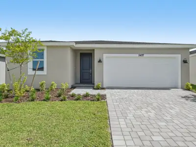 New construction Single-Family house 5437 Hampton Park Cir, Vero Beach, FL 32966 plan Foxglove - image