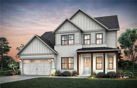 New construction Single-Family house 4790 Wayt Farm Overlook, Cumming, GA 30040 - image