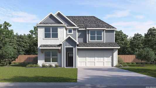 New construction Single-Family house 5549 Daylight Dr, New Braunfels, TX 78130 plan The Mitchell - image