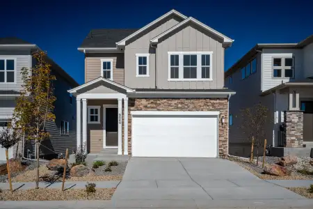 New construction Single-Family house 9040 Frolic Vw, Colorado Springs, CO 80924 plan The Riverfront - image