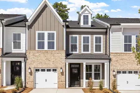 New construction Single-Family house 1213 Bell Heather Rd, Durham, NC 27703 plan Hyacinth - image