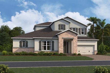 New construction Single-Family house 987 Hawksnest Point, Oviedo, FL 32765 Serenity- photo 0