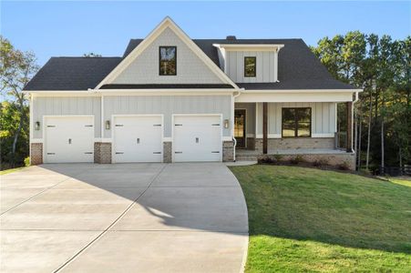 New construction Single-Family house 6820 Heard Lane, Cumming, GA 30041 Dogwood- photo 0