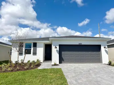 New construction Single-Family house 5473 Hampton Park Cir, Vero Beach, FL 32966 plan Daphne - image
