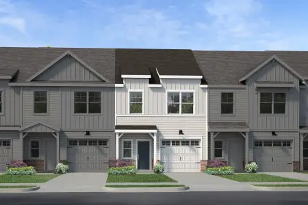 New construction Townhouse house 100 Camden Woods Trl, Greenville, SC 29607 plan The Carson - image 2
