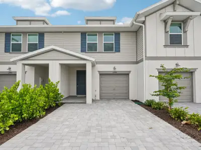 New construction Townhouse house 12989 Sw Forli Wy, Port St. Lucie, FL 34987 plan Pompano - image