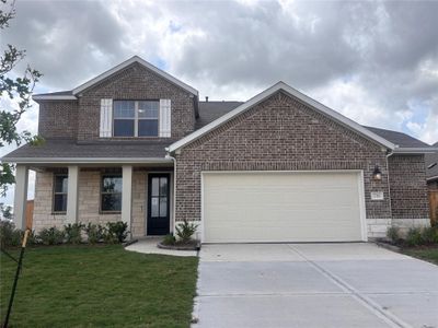 New construction Single-Family house 7719 Jade Crest Dr, Angleton, TX 77515 plan Hyde - image