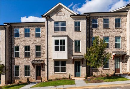 New construction Townhouse house 631 Silva Street, Unit 129, Cumming, GA 30040 Glendale- photo 0