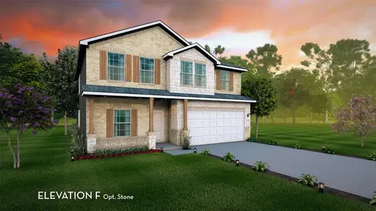 New construction Single-Family house 19426 Saint Green Drive, Hockley, TX 77447 Rio Grande- photo 0