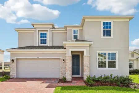 New construction Single-Family house 367 Lemongrass Rd, Minneola, FL 34715 plan Newcastle - image