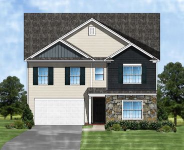 New construction Single-Family house 4176 Hartshorn Cir, Aiken, SC 29801 plan Devonshire ll - image