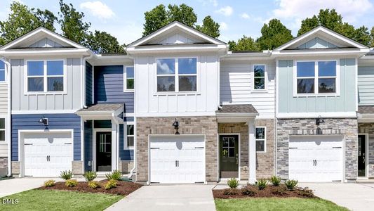 New construction Townhouse house 5217 Red Crimson Dr, Willow Spring, NC 27592 plan PEARSON - image