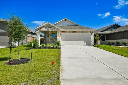 New construction Single-Family house 14239 Granger Pointe Ln, Conroe, TX 77302 plan The Cascade (330) - image