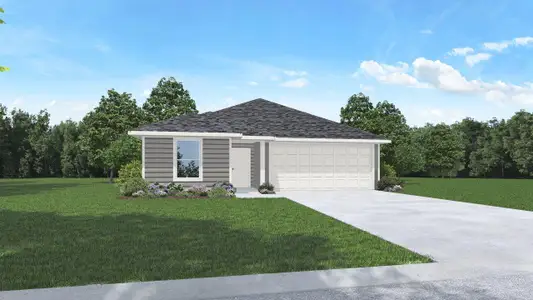 New construction Single-Family house 1200 Wilkins Valley St, Brenham, TX 77833 plan Easton - image