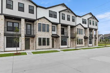 New construction Townhouse house 1033 Concan Dr, Plano, TX 75075 plan Davis - image