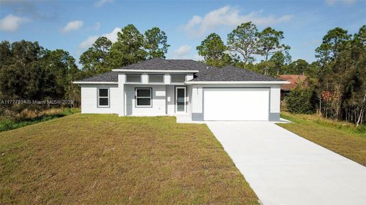 New construction Single-Family house 852 Belden Ave, Lehigh Acres, FL 33974 - image