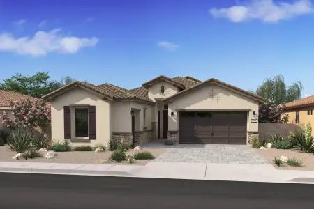 New construction Single-Family house 6067 N Foothills Dr, Buckeye, AZ 85396 plan Nolan ESP - image