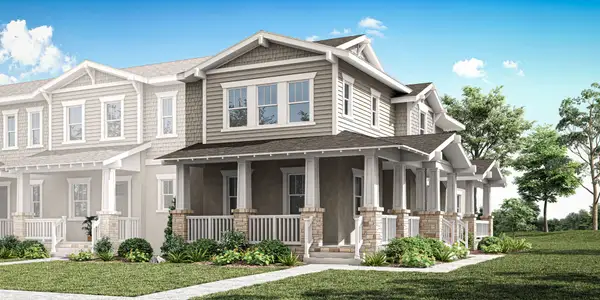 New construction Townhouse house 1808 Headland Lp, Celebration, FL 34747 plan Anna Maria - image