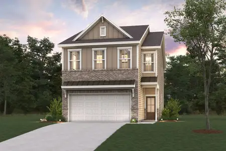 New construction Townhouse house 1823 Copelyn Reese Ct, Lawrenceville, GA 30043 plan Sierra - image