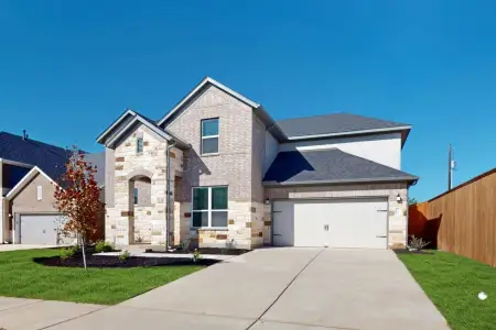 New construction Single-Family house 3925 Waxahachie Rd, Leander, TX 78641 plan Zacate - Classic Series - image