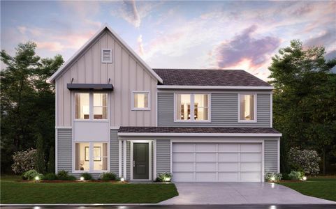New construction Single-Family house 128 Cherry Glen Wy, Euharlee, GA 30120 plan Breckenridge - image