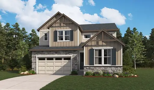 New construction Single-Family house Aurora, CO 80138 plan Chesapeake - image