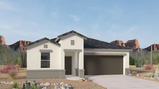 New construction Single-Family house 1673 W Shannon Wy, Coolidge, AZ 85128 plan Abbot - image
