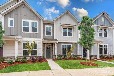 New construction Townhouse house 10511 Boudreaux St, Huntersville, NC 28078 The Lochridge- photo 0 0