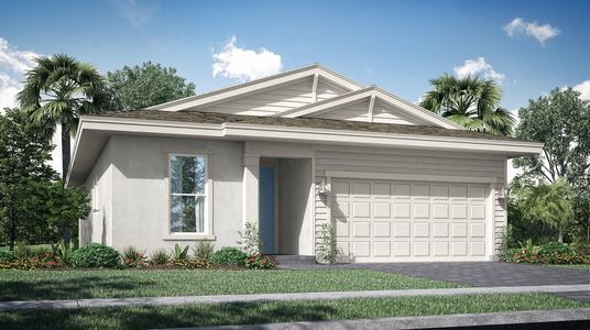 New construction Single-Family house 1309 Se Woodbine Rd, Port St. Lucie, FL 34984 plan Magnolia - image