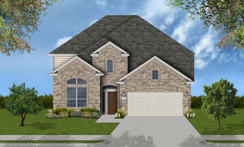 New construction Single-Family house 5916 Halls Lake Loop, Fort Worth, TX 76179 Cleveland (2836-DV-40)- photo 0