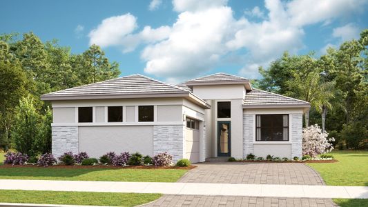 New construction Single-Family house 13769 Sw Shinnecock Dr, Port St. Lucie, FL 34987 plan Leslie - image