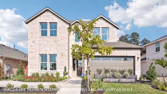 New construction Single-Family house 2321 Bronc Buster Wy, Leander, TX 78641 plan The Garrett - image