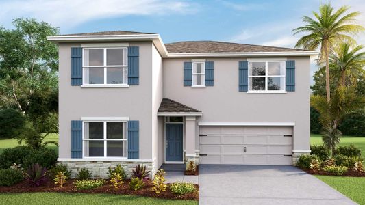 New construction Single-Family house 3537 Golden Wheat Lane, Plant City, FL 33565 - photo 0