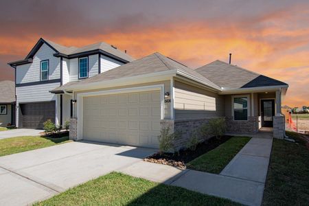 New construction Single-Family house 15630 Buffalo Meadow Ct, Houston, TX 77090 plan The Sweetwater - image