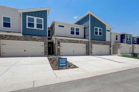 New construction Townhouse house 1850 Settlers Glen Dr, Unit 1702, Round Rock, TX 78665 The Bonnell (161)- photo 32 32