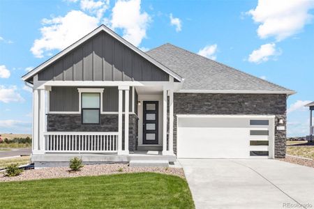 New construction Single-Family house 42962 Colonial Trail, Elizabeth, CO 80107 Breckenridge- photo 0