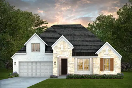 New construction Single-Family house 314 White Barn Cv, Boerne, TX 78006 plan Cuney - image