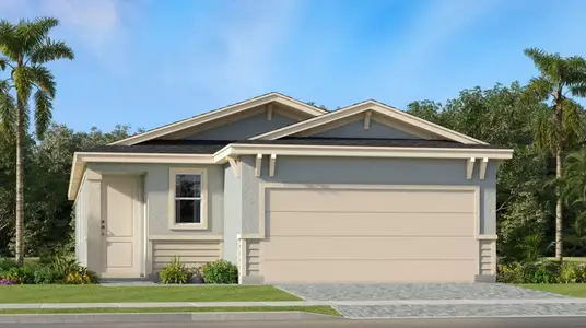 New construction Single-Family house 2231 Marigold Trail Nw, Palm Bay, FL 32907 Annapolis- photo 0