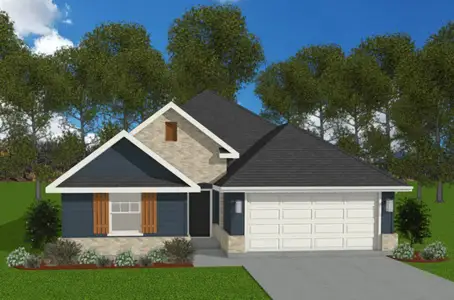 New construction Single-Family house 3516 Pointe Du Hoc Dr, Bryan, TX 77808 plan The Lily - image