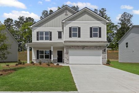 New construction Single-Family house 529 Lanier Wy, Temple, GA 30179 McGinnis - photo 0