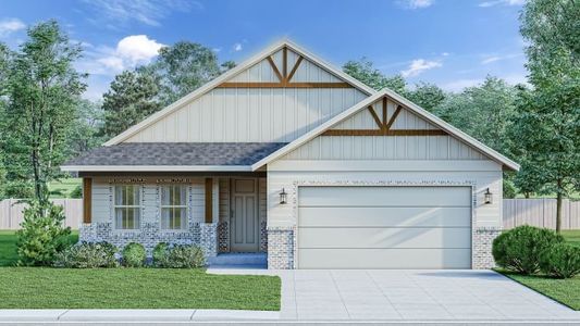 New construction Single-Family house 111 Maverick Trail, Valley View, TX 76272 - photo 0