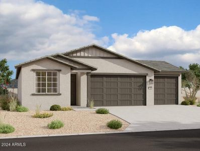 New construction Single-Family house 4233 E Bradford Ave, San Tan Valley, AZ 85143 Poppy- photo 0 0