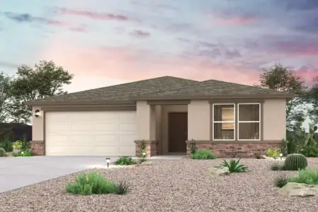 New construction Single-Family house 209 W Pleasant Park Dr, Coolidge, AZ 85128 plan Daisy - image