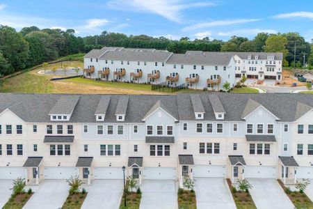 New construction Townhouse house 3194 Eastham Run Dr, Dacula, GA 30019 plan Reynolds - image