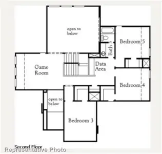 New construction Single-Family house 2612 Brazos Dr, Mansfield, TX 76063 plan Eagle Mountain II - image