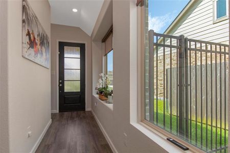 Lovely front entrance with plenty of natural light.