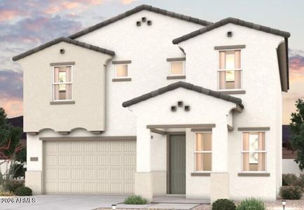 New construction Single-Family house 6093 E Crockett Wy, San Tan Valley, AZ 85143 plan Oriole - image