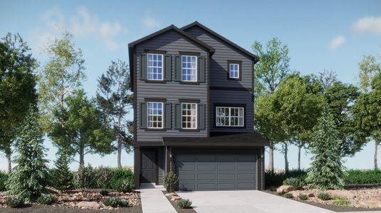 New construction Single-Family house 2982 Galena Peak Hts, Colorado Springs, CO 80904 plan Maple - image